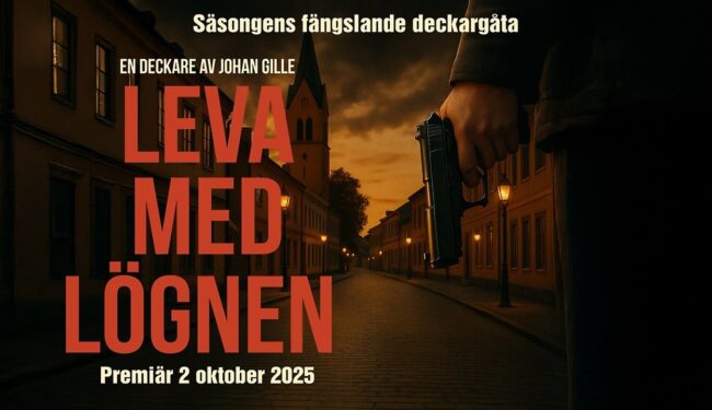 Leva med lögnen header med text